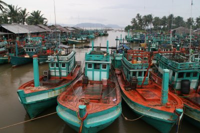 fishing village on way to Sihanoukville