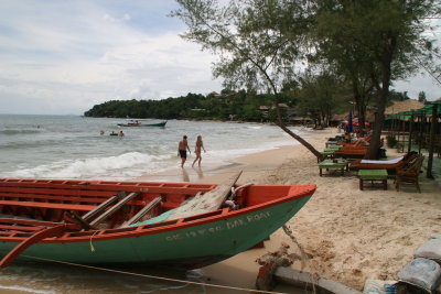 Ochheuteal beach in Sihanoukville