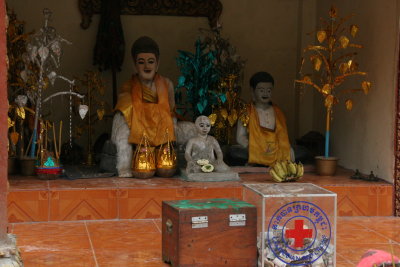 inside a shrine