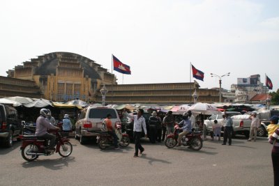 the art deco building of the Central Market