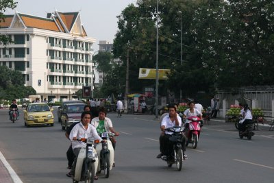 Phnom Penh street scene