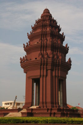 Independence Monument in Phnom Penh was built in 1958 following the country's independence from France