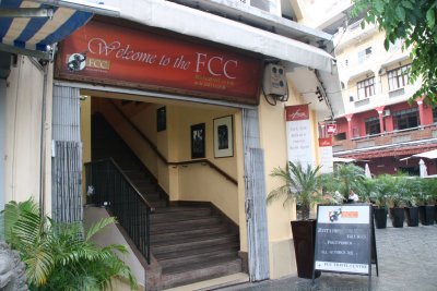 entrance to the FCC - Foreign Correspondents Club