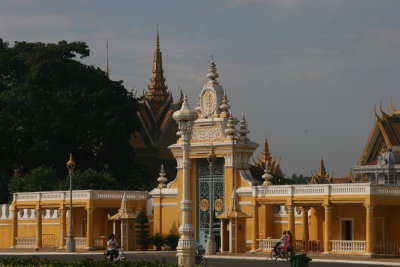 walls of Royal Palace, Phnom Penh
