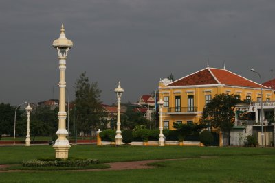 square in front of Royal Palace, Phnom Penh