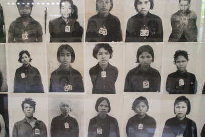 Khmer Rouge, fanatical about record keeping, took photos of every person they killed