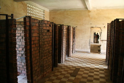 single cells made of brick