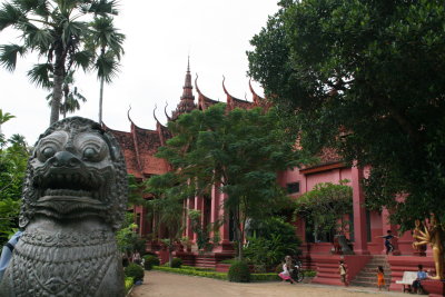 entrance to National Museum, Phnom Penh