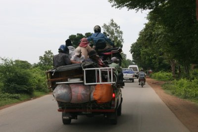 Cambodian roads