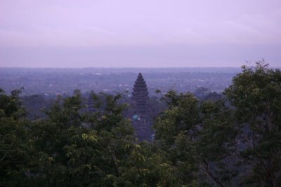 Angkor Wat in the distance