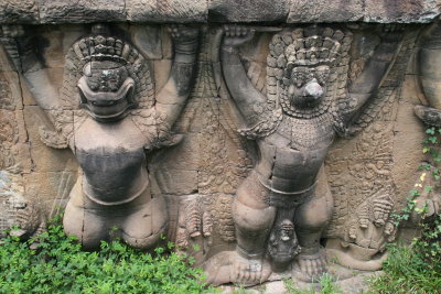 Terrace of the Elephants, Angkor, Cambodia