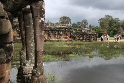 Terrace of the Elephants, Angkor, Cambodia
