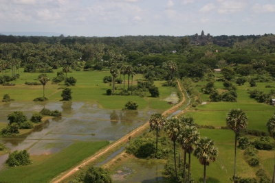 Angkor Wat from balloon