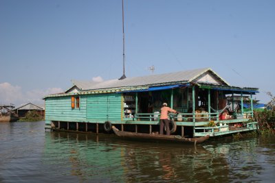 Tonle Sap lake near Siem Reap