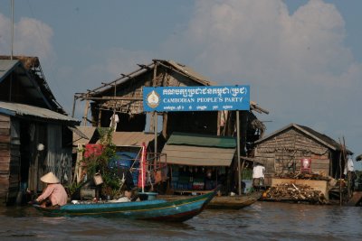 floating village on Tonle Sap