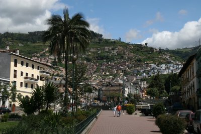 hilly Quito