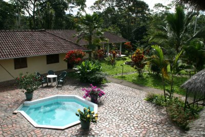 our jungle lodge El Jardin Aleman