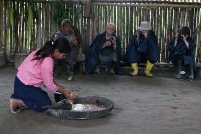 Muyuna village of Quichua indians