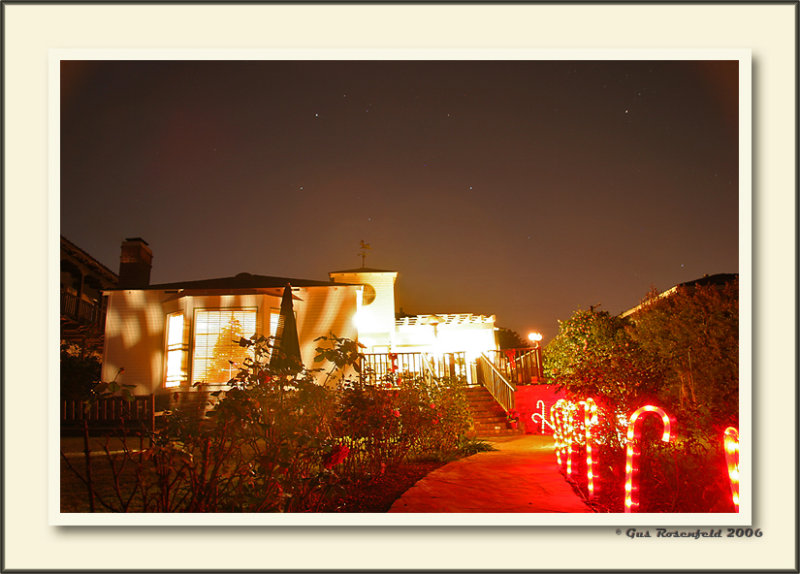 Santas Landing Strip, Lighted To The Max