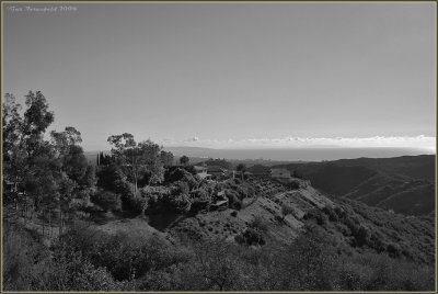 A Date With Beauty ~ The Bay That Day ~ With Catalina Island Center B&W