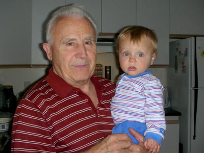 Simon & his Great-Grand-Uncle Joe