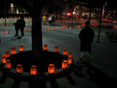 UNM luminaria