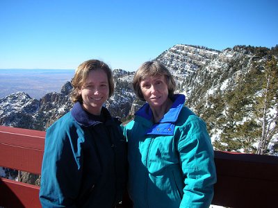 Baba & Maria on Sandia Peak