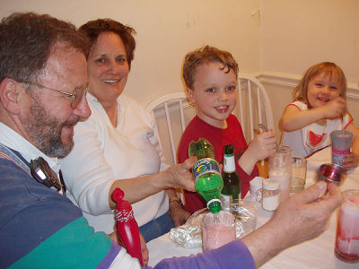 Snacktime at the Harpers