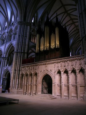 Inside Lincoln Catherdral