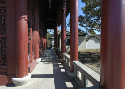 Pavillon de l'amiti. Jardin de Chine