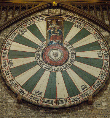 King Arthur's Round Table, Great Hall, Winchester Castle, UK by Flick Merauld