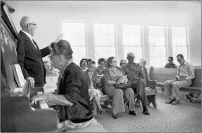 Gospel Singing - in the style of Alfred Eisenstaedt