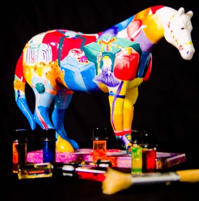 painted horse-tom