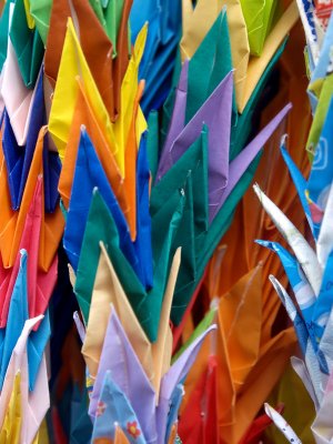 Origami Rainbow  by James A. Rinner