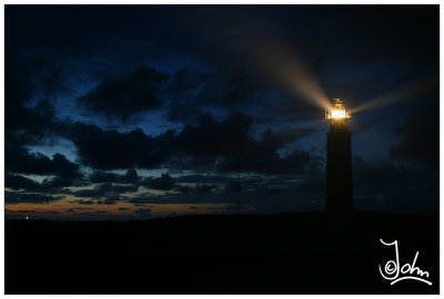 Lighthouse Texel and Vlieland by night (The Netherlands).jpg