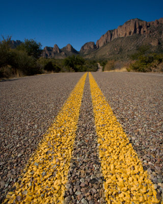 Road to Chisos Mountains #0236