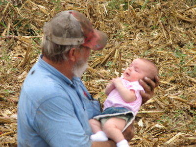 Grandpa David and Erin