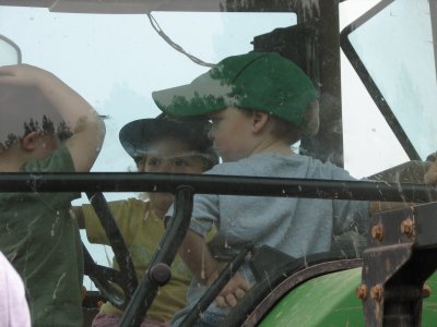 and this is how you drive the tractor