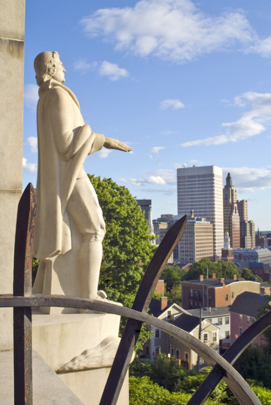 Roger Williams Statue, Prospect Terrace Park, Providence