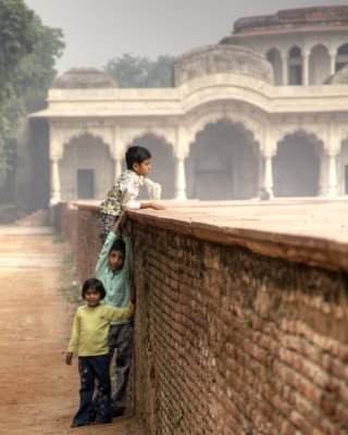 Children Red Fort, Old Delhi