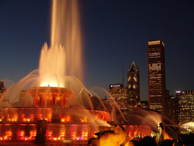 Clarence Buckingham Memorial Fountain and Garden