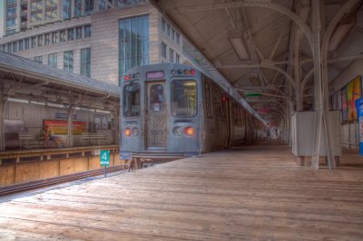 Randolph CTA Station