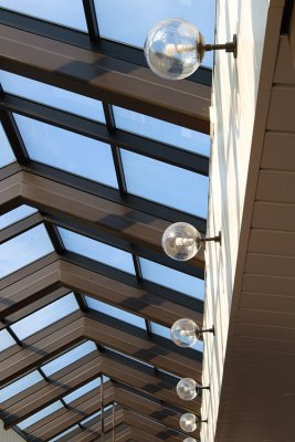 unlit roof