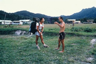 Met this Kelabit on arriving in Pa Lungan. He became our guide to G Murud.