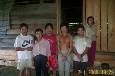 Long Naring, Long Seridan 2005. 2nd fm left Asik Nyelit, 4th Wee Salau, 5th Lawat Lupung.