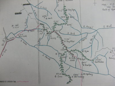 Grand Titiwangsa Traverse 23Aug to 1Sep1987