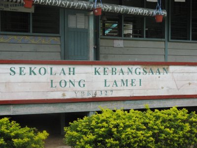 Long Lamei Primary school. For secondary education they have to go to Lg Banga