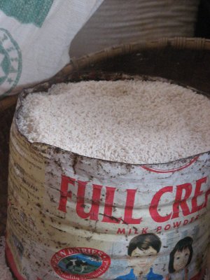 1 gantang of Pa Dalih rice is this measurement