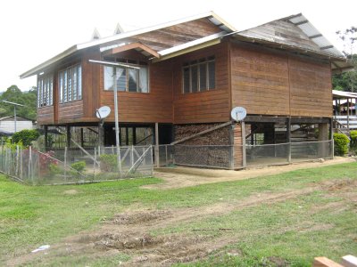 Very well built timber house