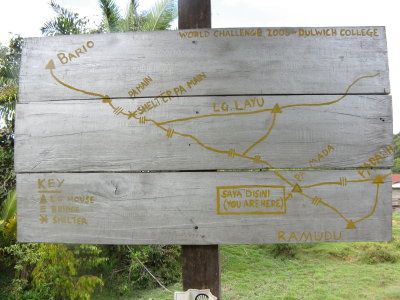 A general map of the area. Apparently a eco race comes thru here.